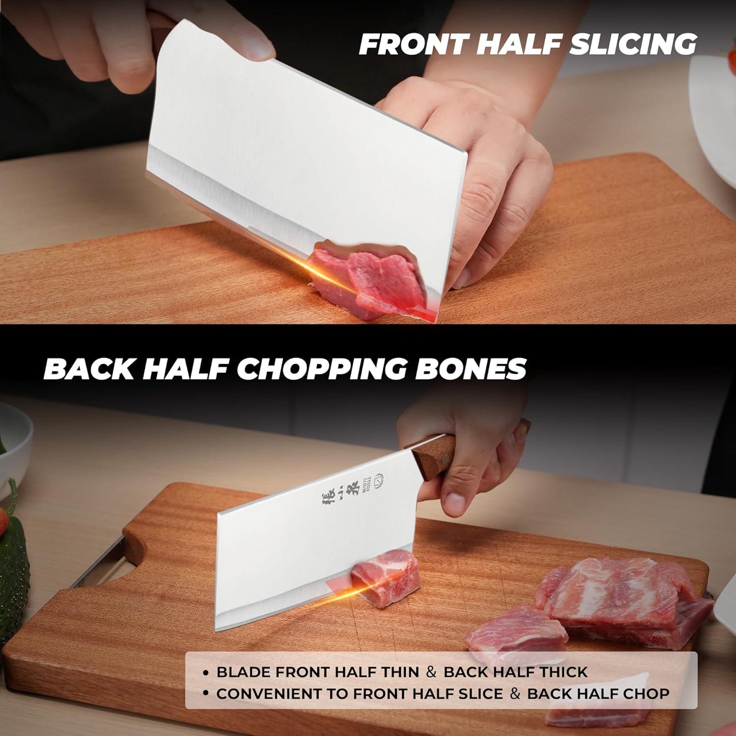 Cuchillo de Carne ZHANG XIAO QUAN 18.5 cm Acero Inoxidable