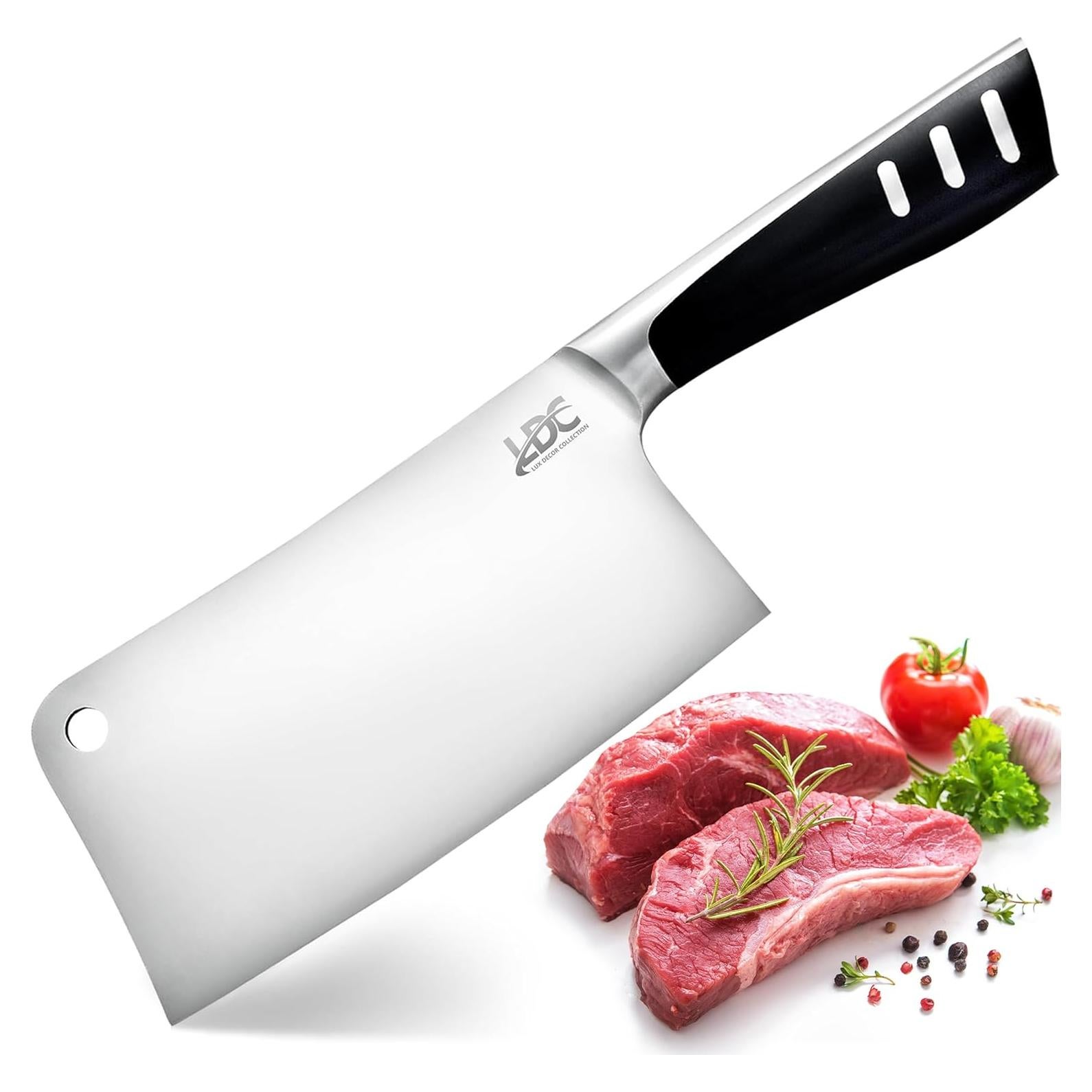 Cuchillo de Carnicero LDC 17,78 cm Acero Inoxidable Ultra Afilado