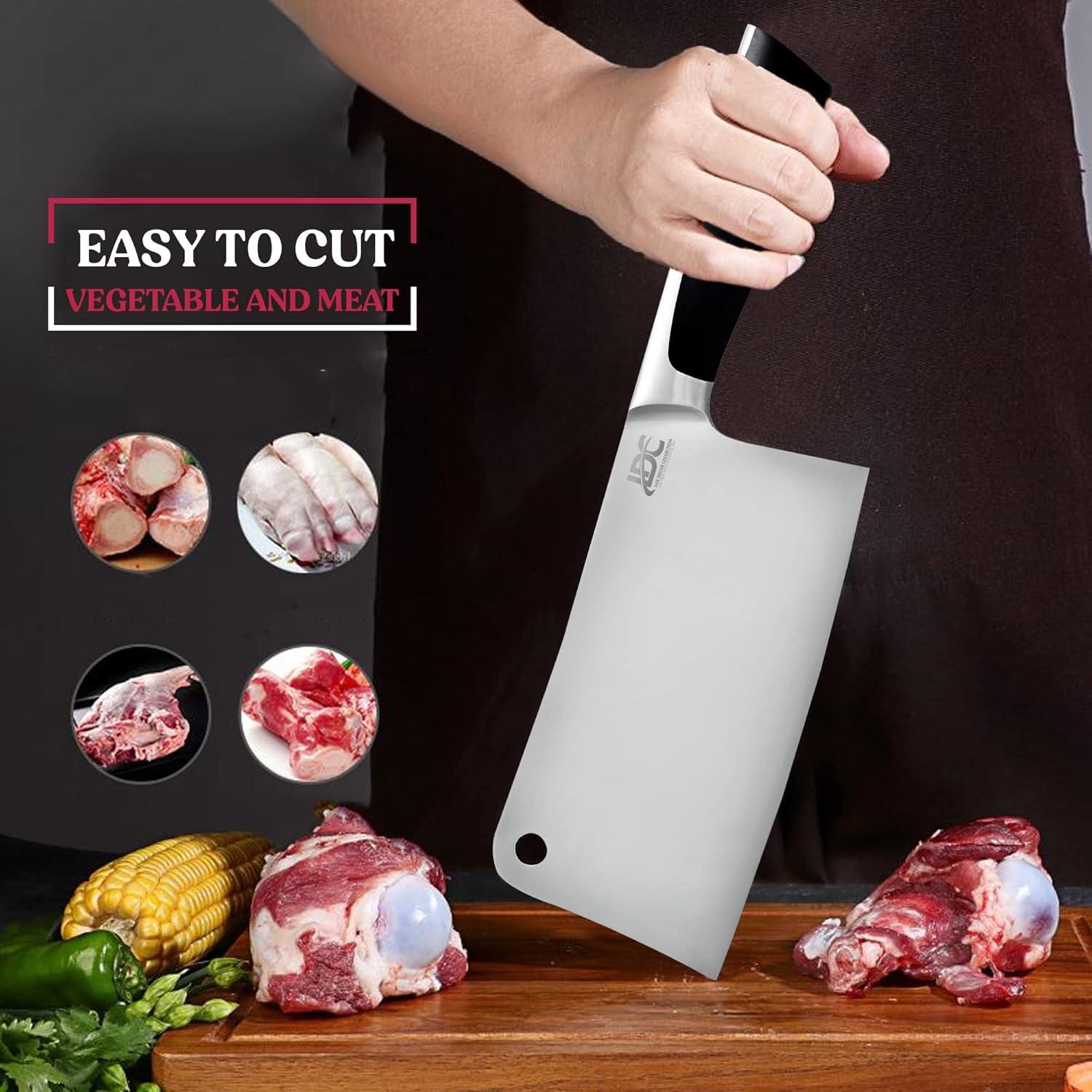 Cuchillo de Carnicero LDC 17,78 cm Acero Inoxidable Ultra Afilado