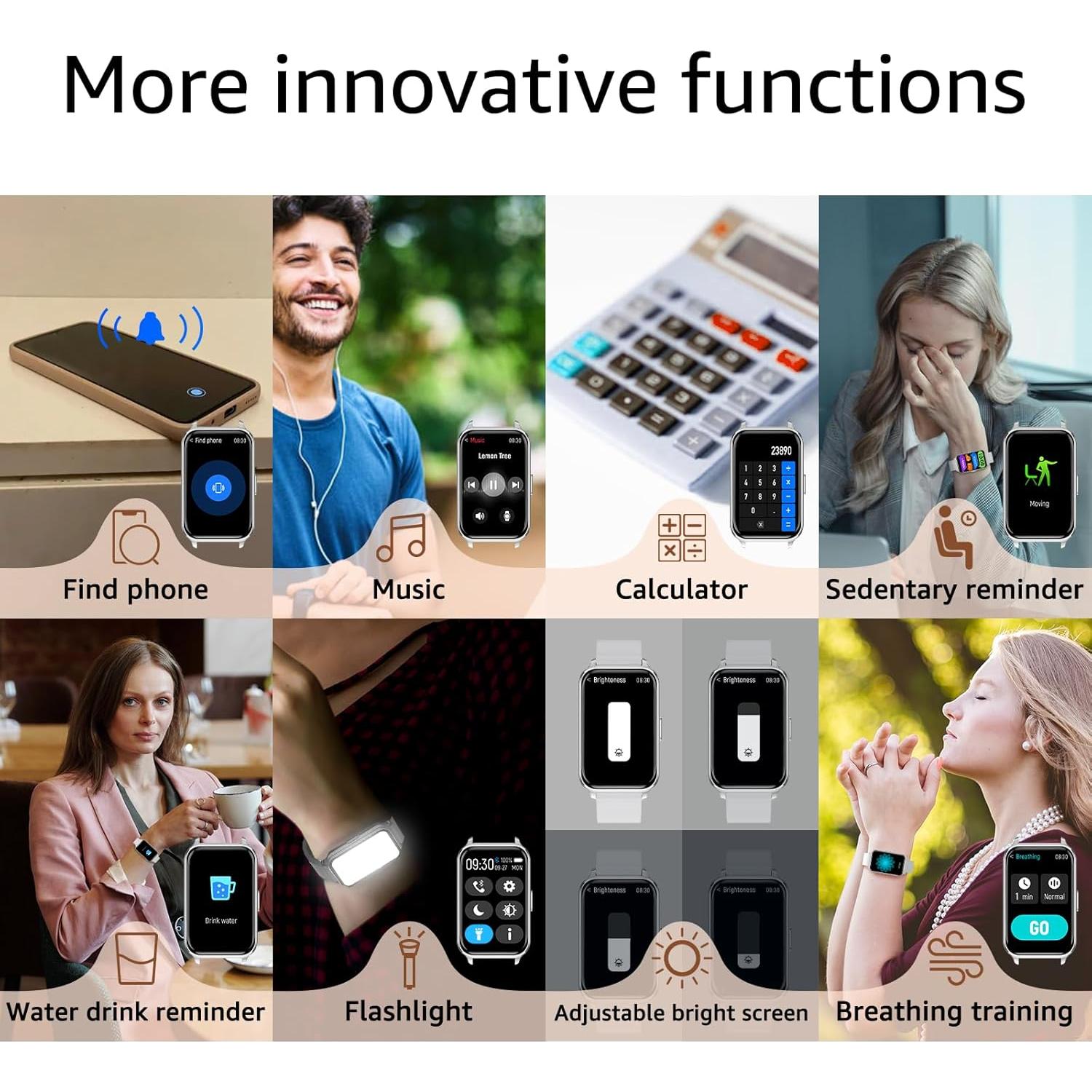 Reloj Inteligente Virozis P67 Fitness Tracker IP68 Salud