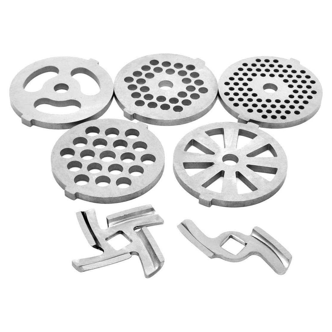 Placas y Cuchillas de Molinillo de Carne Together-life 7 Piezas