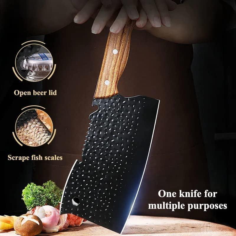 Cuchillo de Carnicero Forjado LIUZHANGYU 19 cm Acero Inox