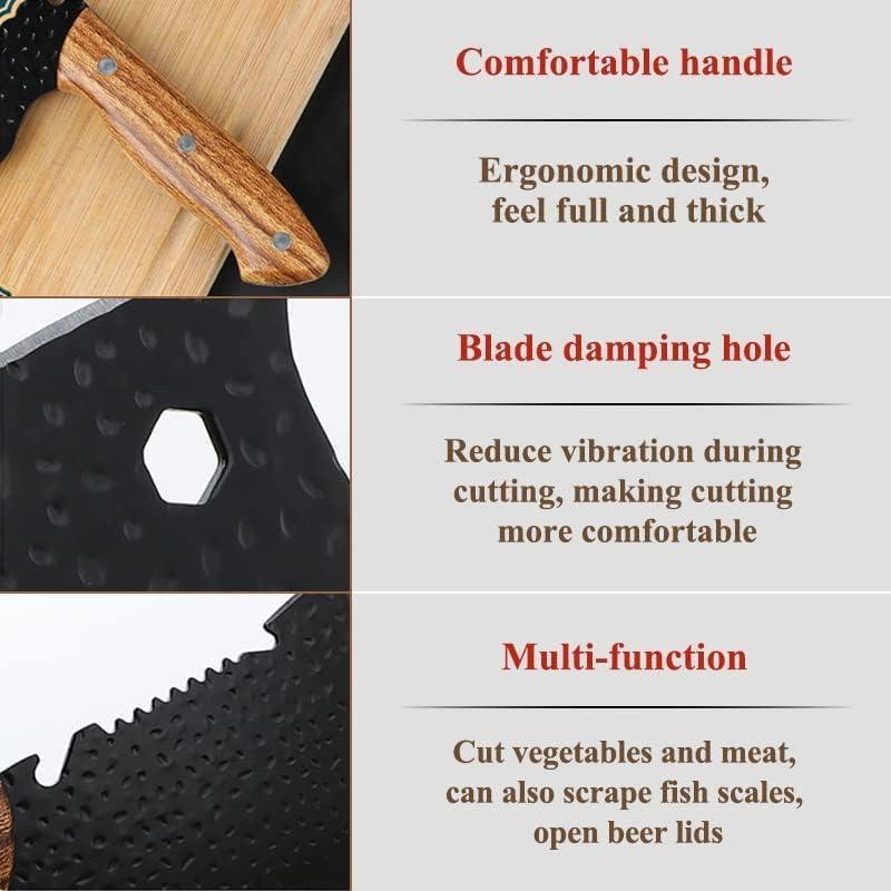 Cuchillo de Carnicero Forjado LIUZHANGYU 19 cm Acero Inox