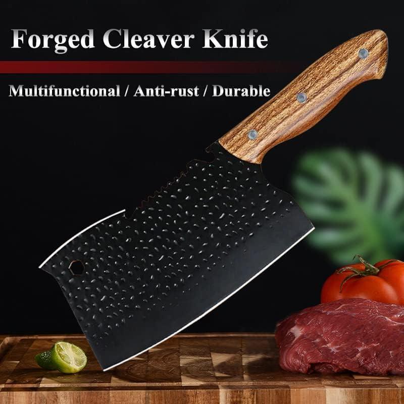 Cuchillo de Carnicero Forjado LIUZHANGYU 19 cm Acero Inox