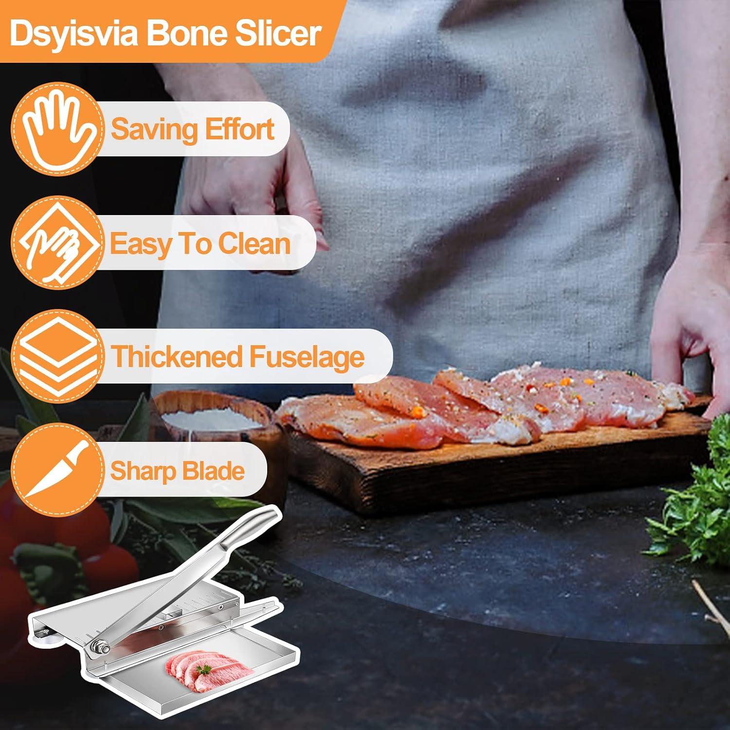 Cortadora de Carne y Huesos Dsyisvia 50.8cm Acero Inoxidable