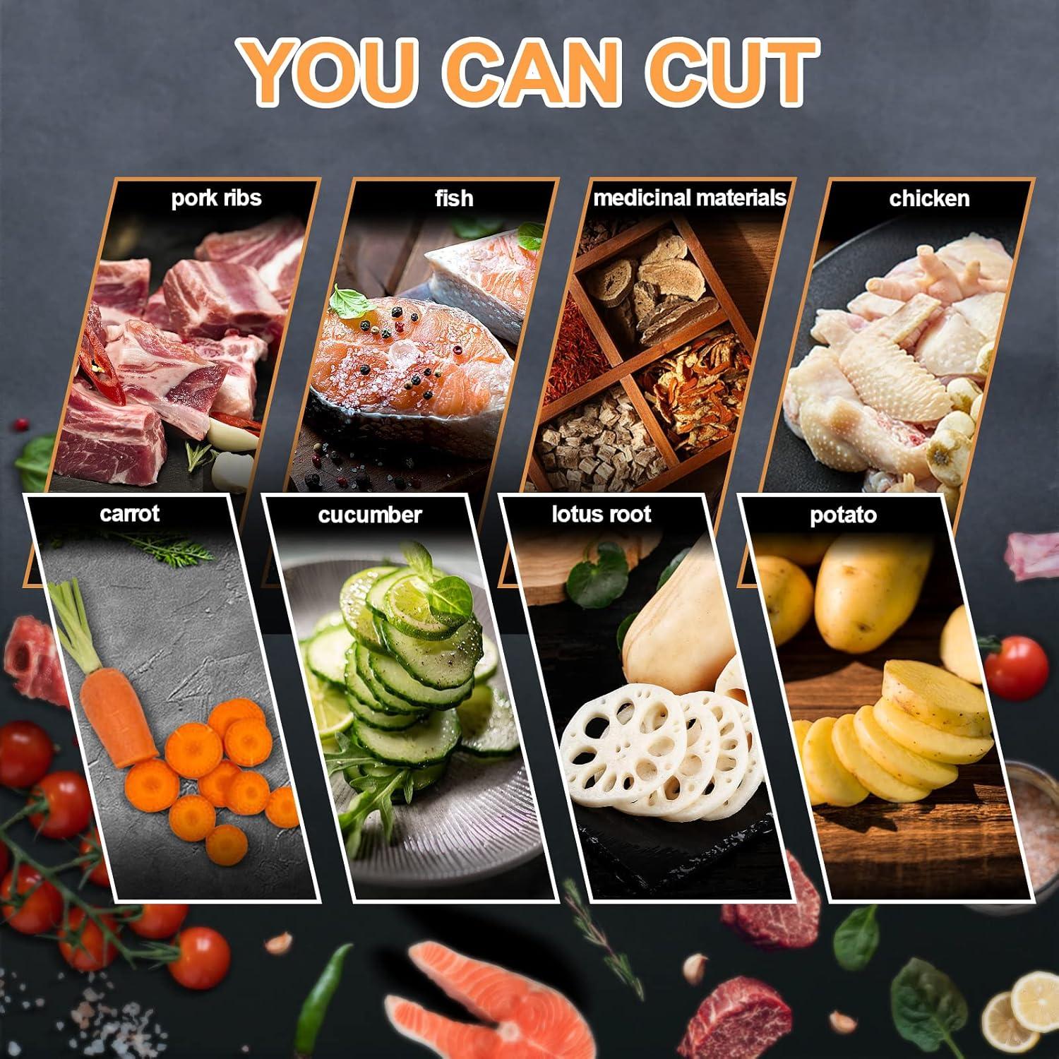 Cortadora de Carne y Huesos Dsyisvia 50.8cm Acero Inoxidable