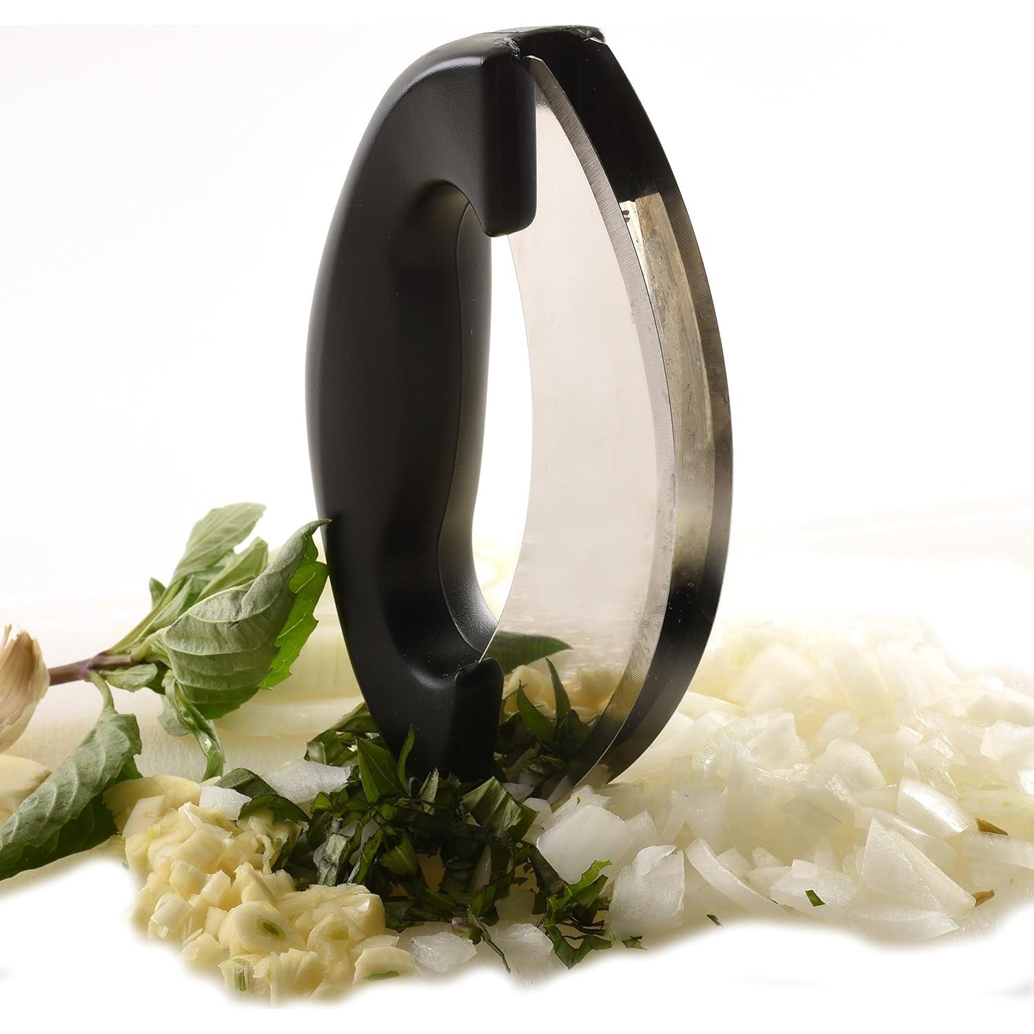 Cortador Mezzaluna Norpro Acero Inoxidable 15x10cm