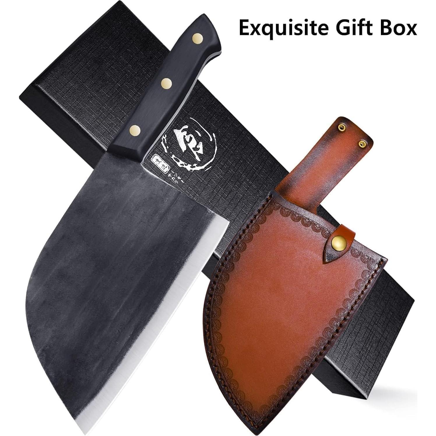 Cuchillo de Chef Freelander 29 cm Acero Alto Carbono Forjado