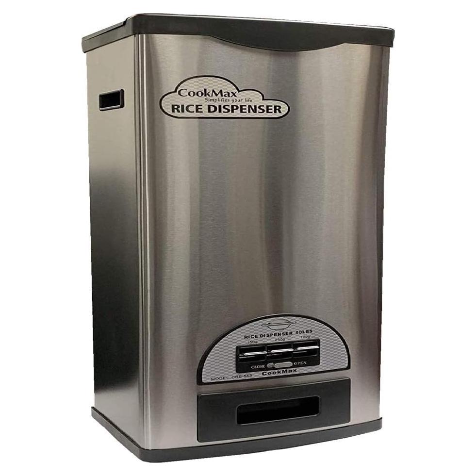 Dispensador de Arroz Acero Inoxidable C&H 30 Libras CRB-33S