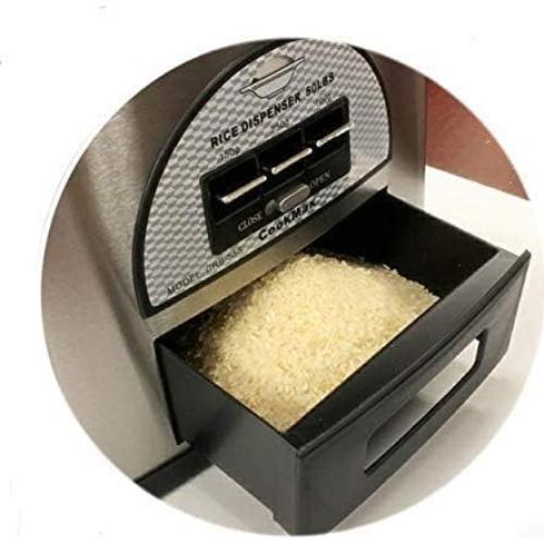 Dispensador de Arroz Acero Inoxidable C&H 30 Libras CRB-33S