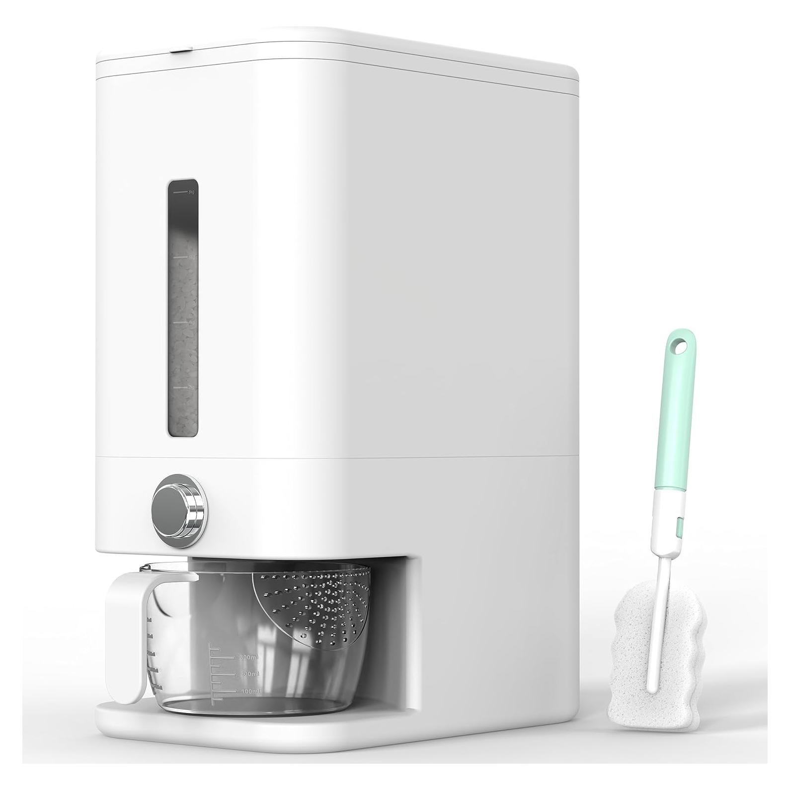 Dispensador de arroz hermético Retail Blade 25 kg blanco