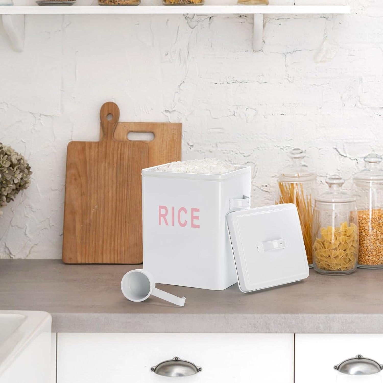 Contenedor de Almacenamiento de Alimentos YOUEON 4,54 kg Blanco