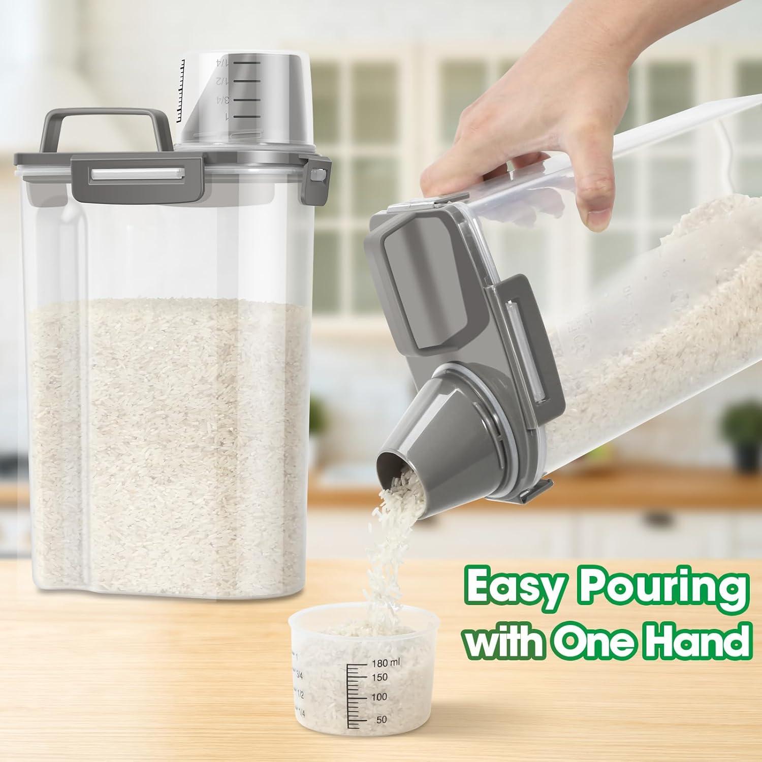 Contenedor de Almacenamiento de Alimentos TBMax 2 Pcs 2,27 kg