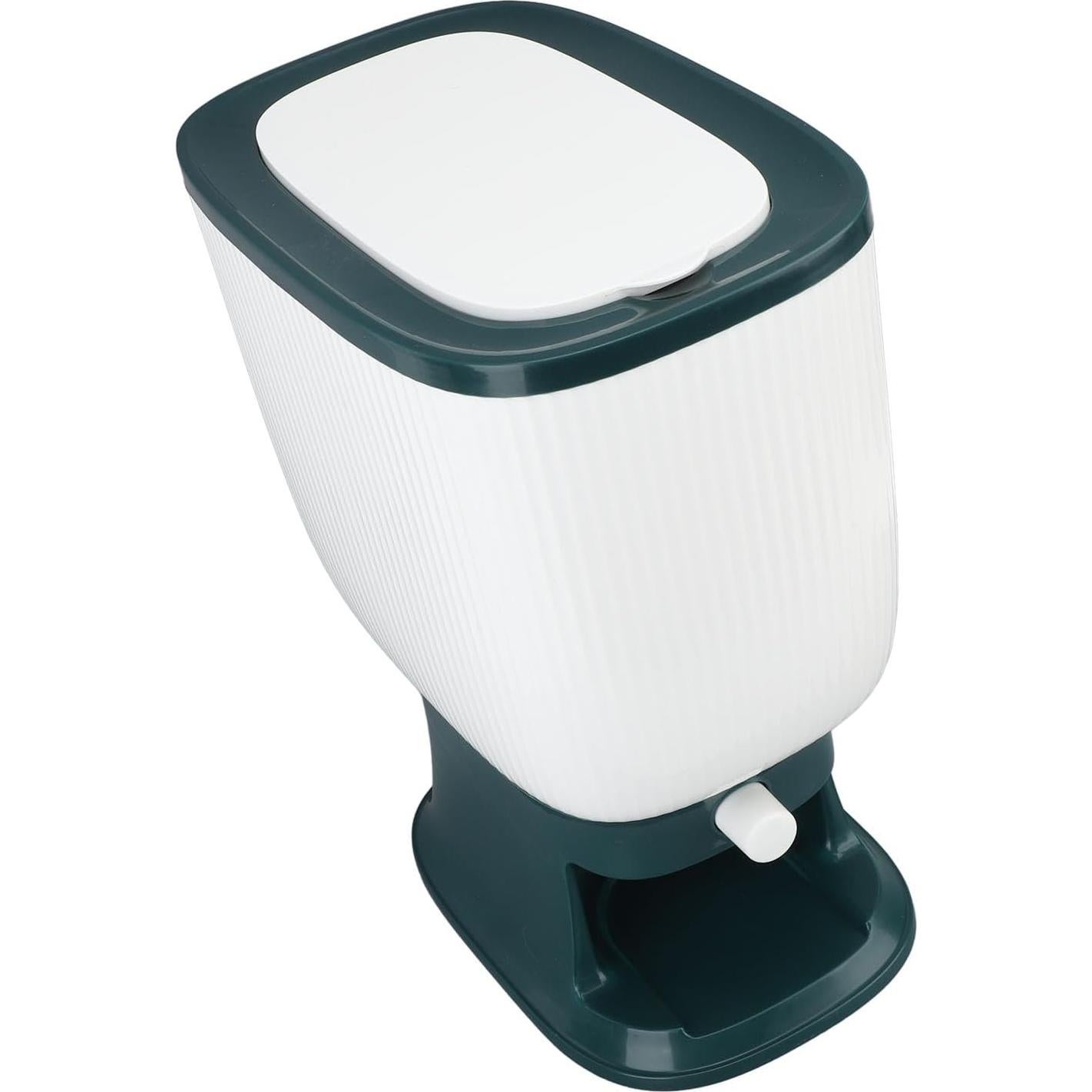 Dispensador de arroz 10 kg Fosa con taza medidora Verde