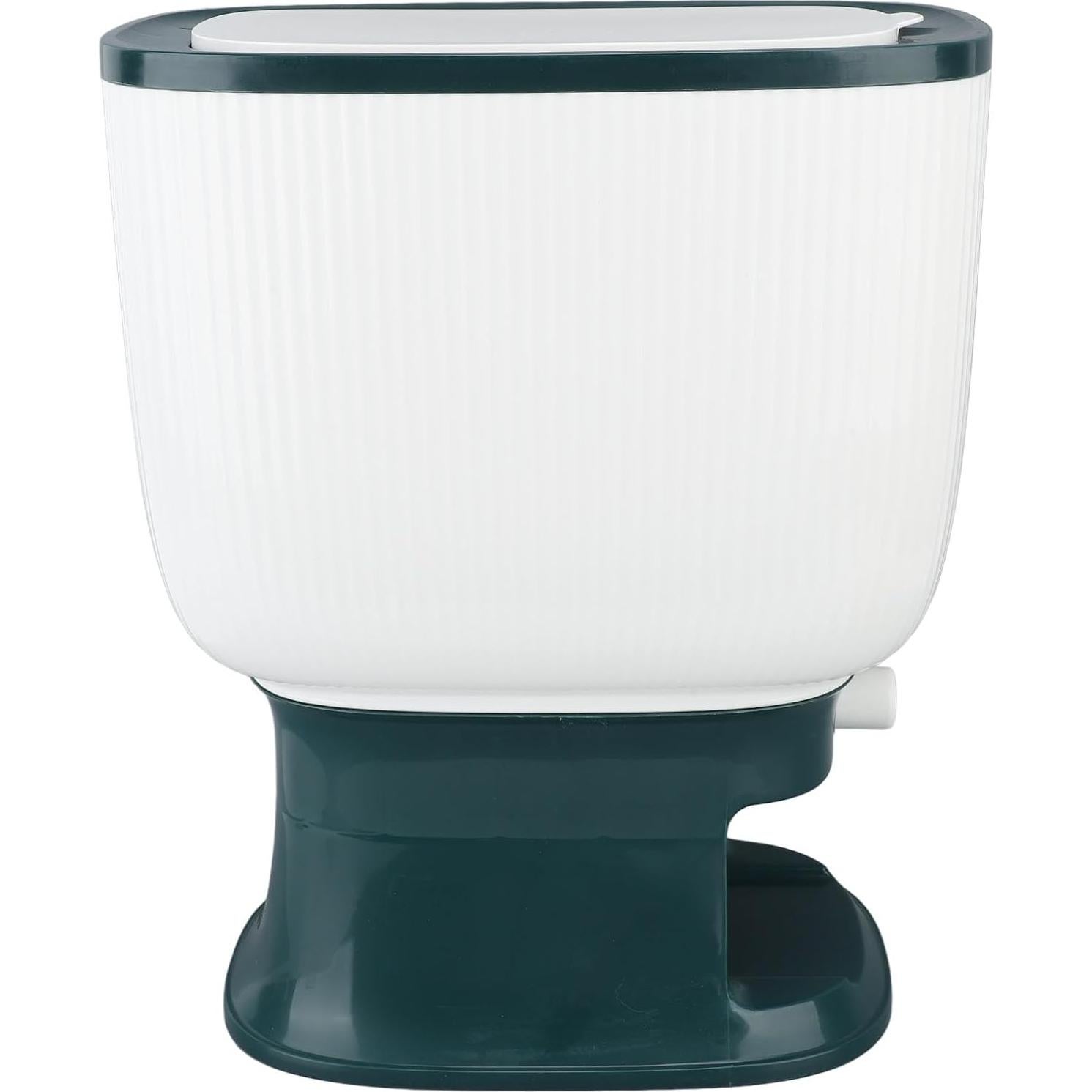 Dispensador de arroz 10 kg Fosa con taza medidora Verde