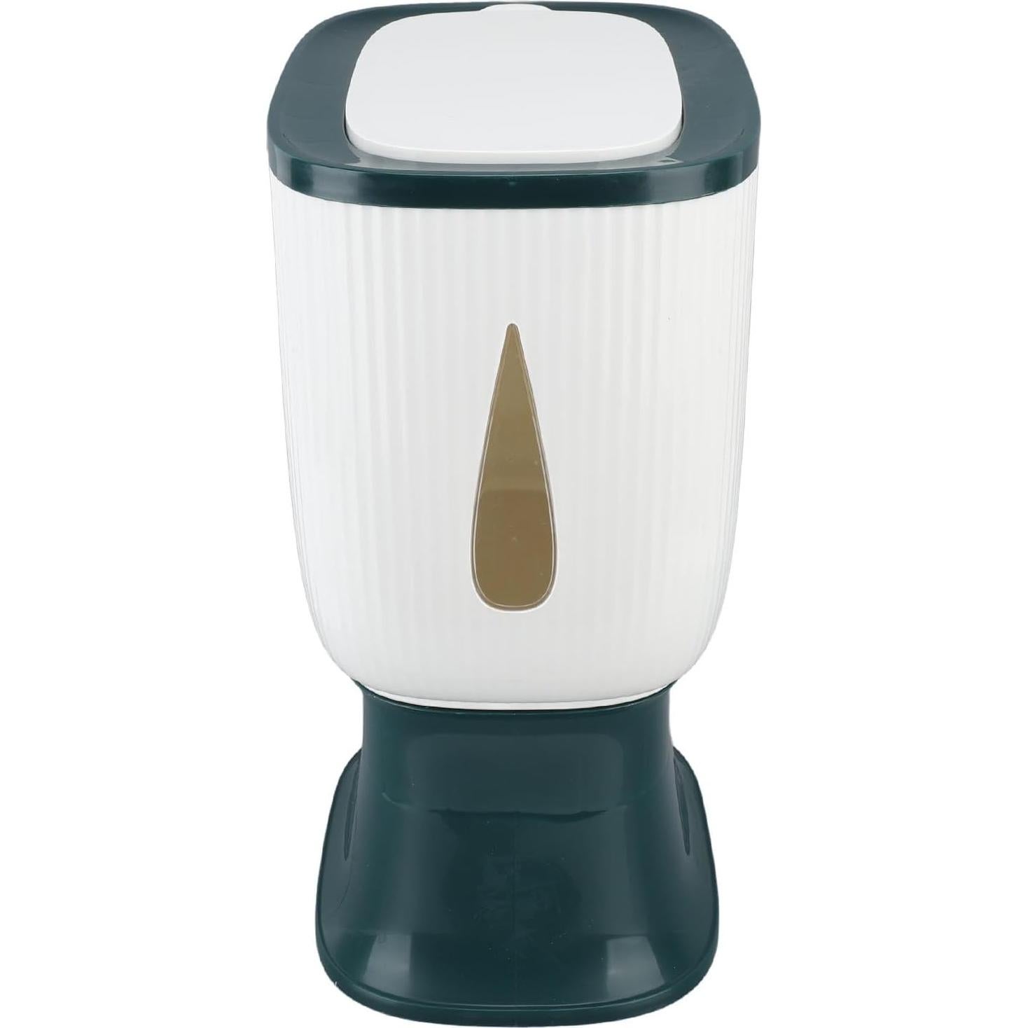 Dispensador de arroz 10 kg Fosa con taza medidora Verde