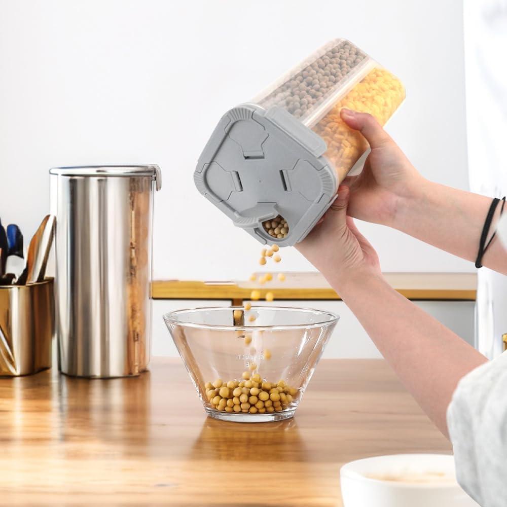 Contenedores de Almacenamiento JIABEIUS 2.5L 4 Compartimentos