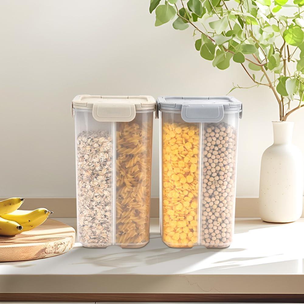 Contenedores de Almacenamiento JIABEIUS 2.5L 4 Compartimentos