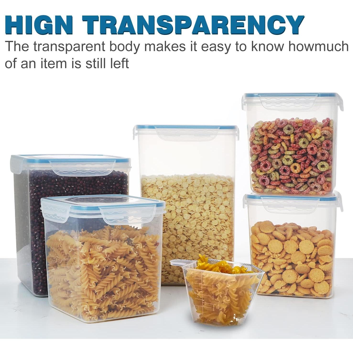 Contenedores de Almacenamiento Herméticos VERONES 10 Piezas