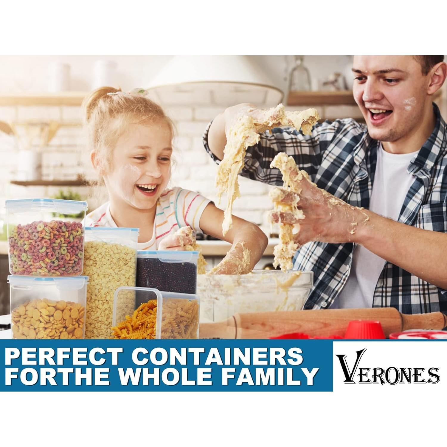 Contenedores de Almacenamiento Herméticos VERONES 10 Piezas