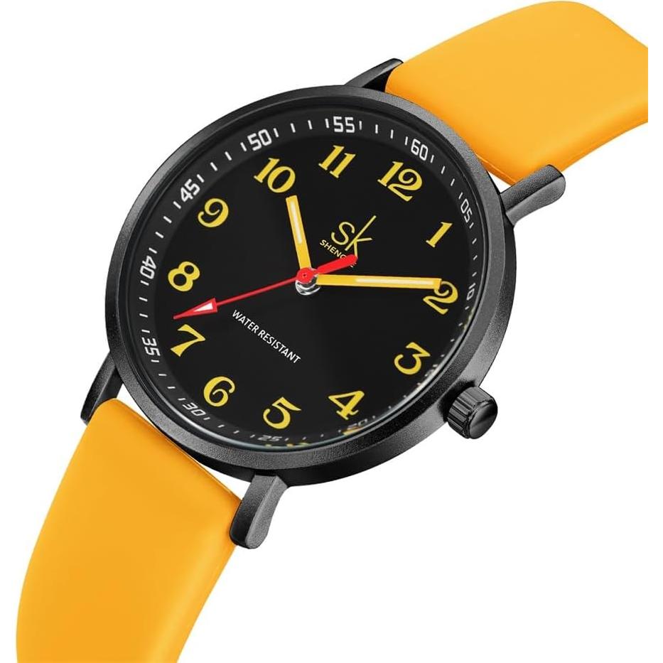 Reloj Deportivo SHENGKE para Mujeres Resistente al Agua 34mm