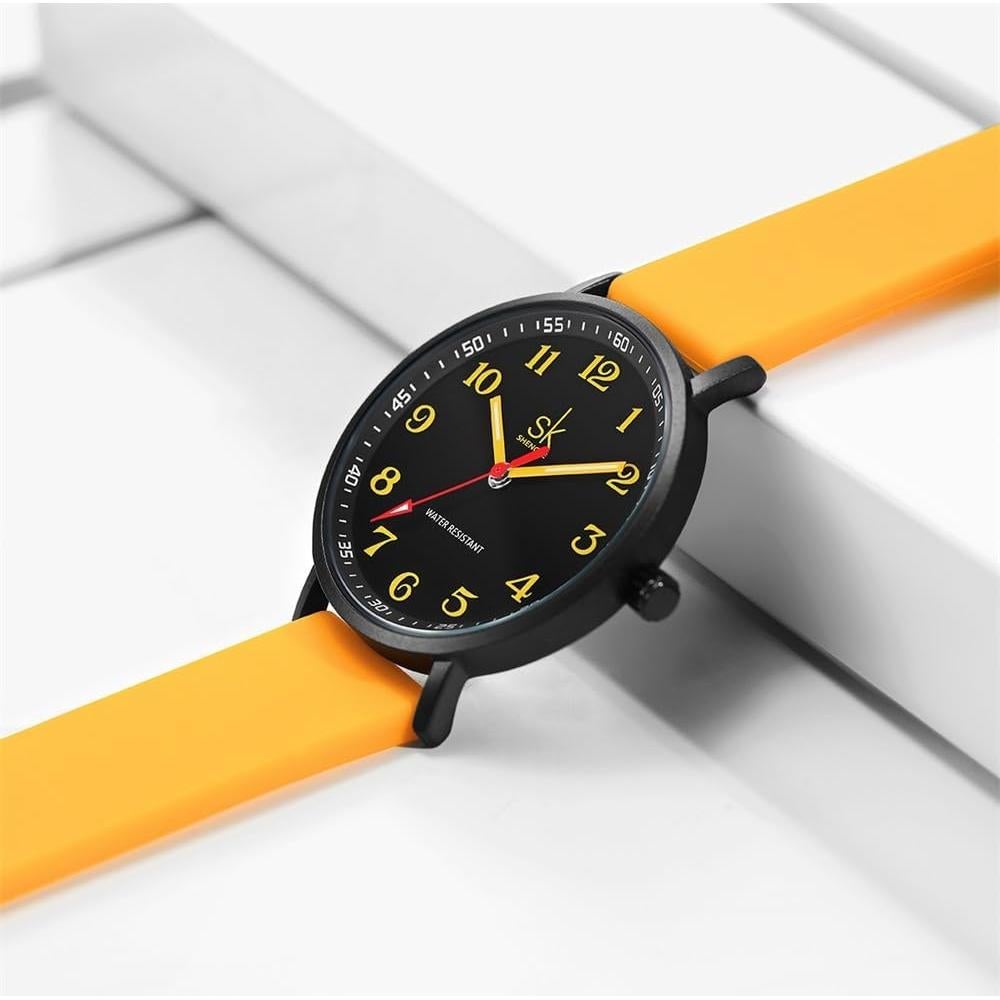 Reloj Deportivo SHENGKE para Mujeres Resistente al Agua 34mm