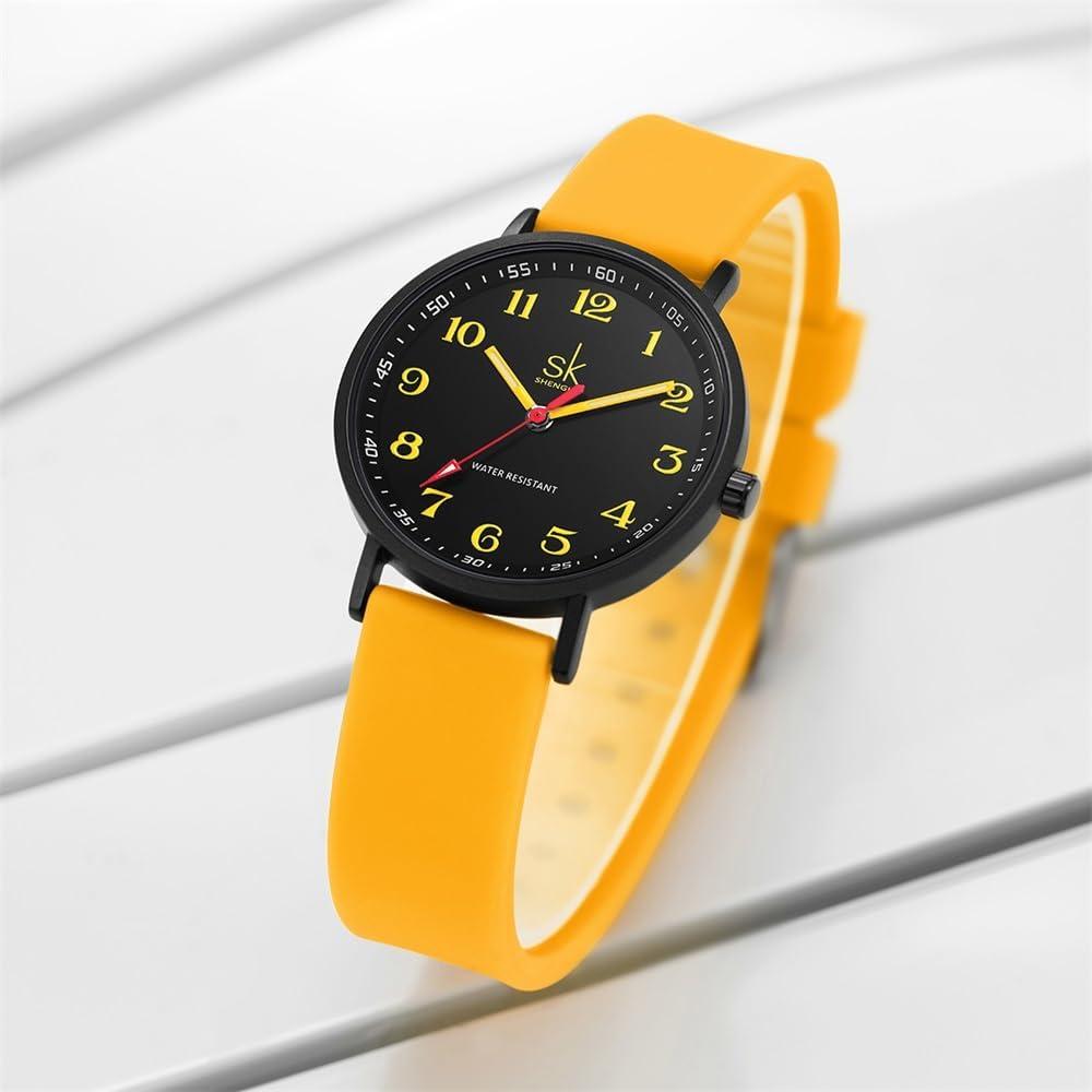 Reloj Deportivo SHENGKE para Mujeres Resistente al Agua 34mm