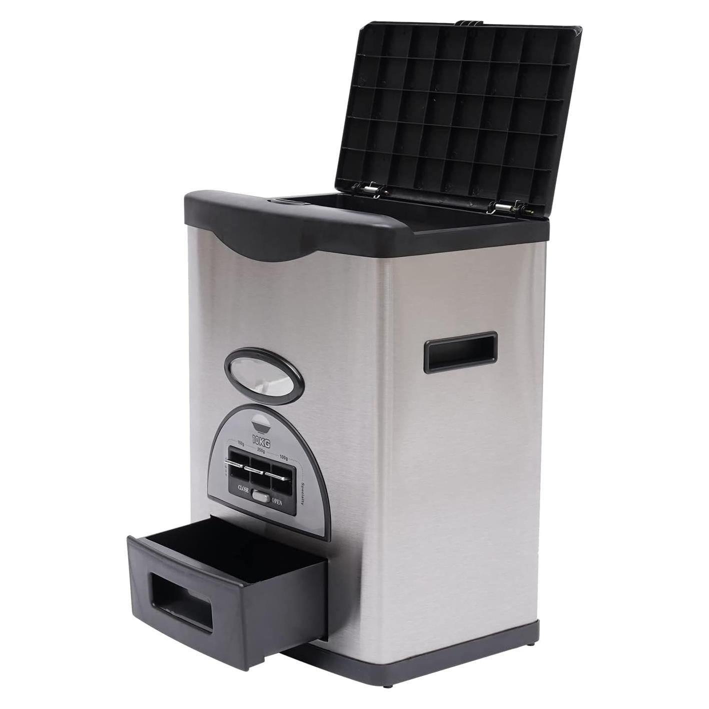 Dispensador de Arroz Automático Gdrasuya10 10kg Acero Inoxidable