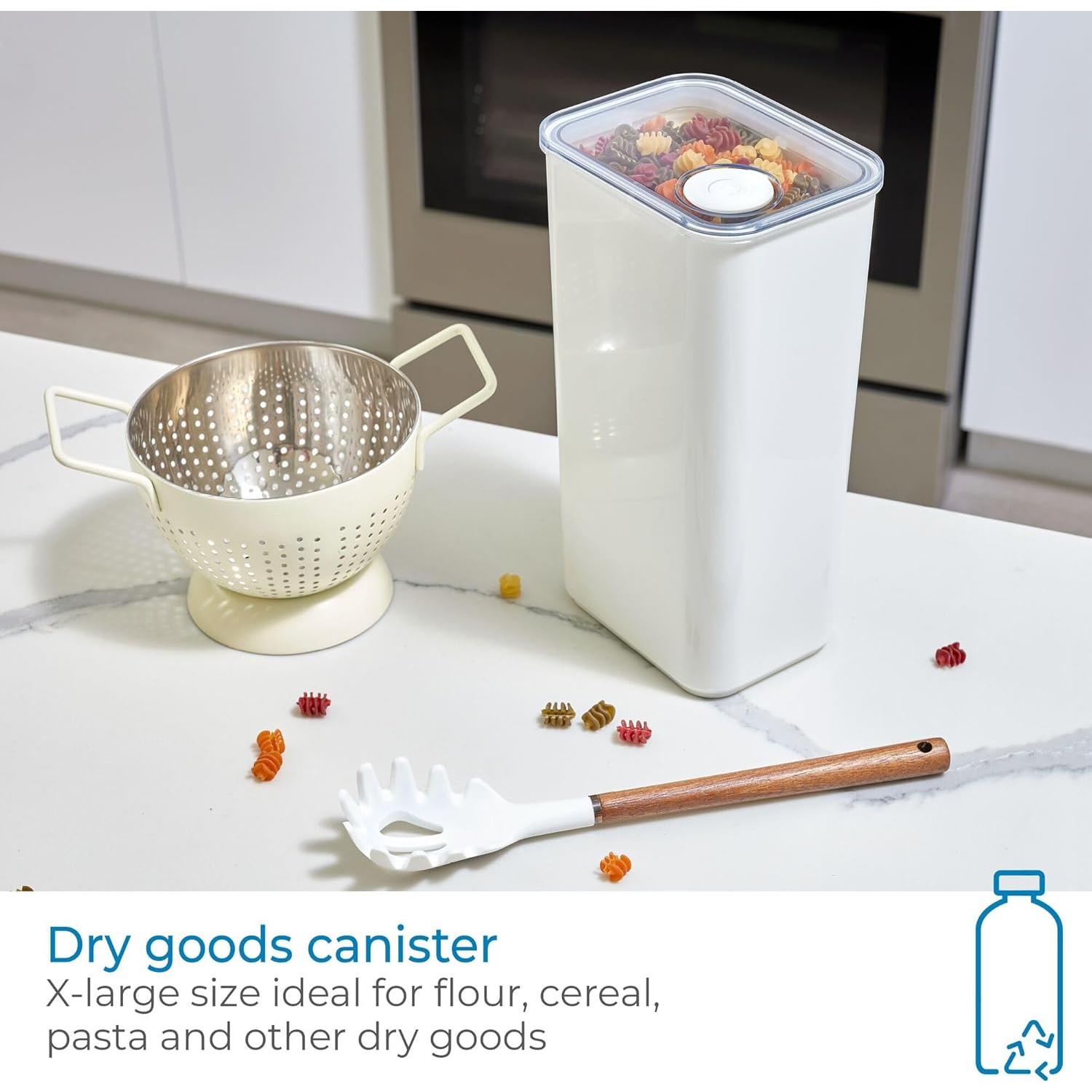 Recipiente XL iDesign para Alimentos Secos con Tapa 16,1x12,2x29,6cm