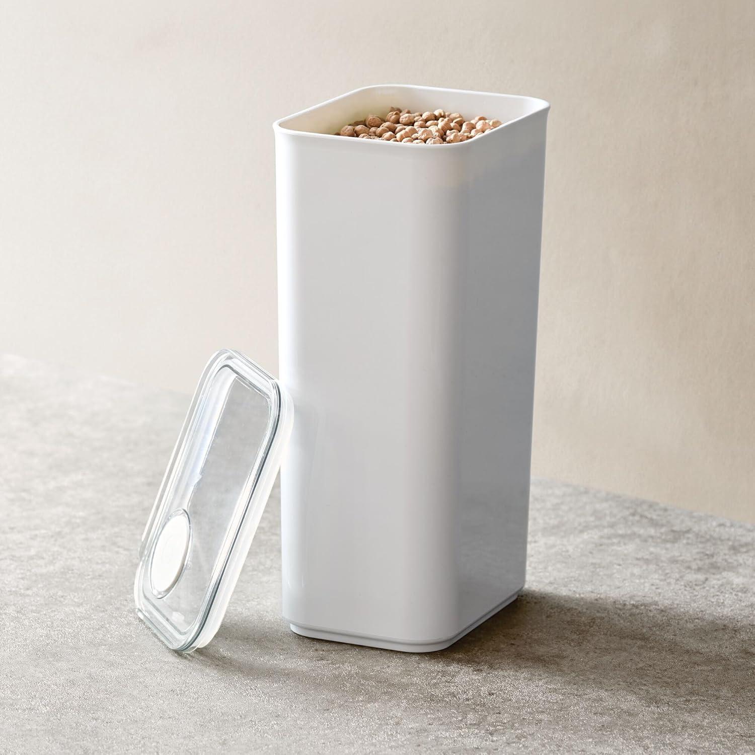 Recipiente XL iDesign para Alimentos Secos con Tapa 16,1x12,2x29,6cm