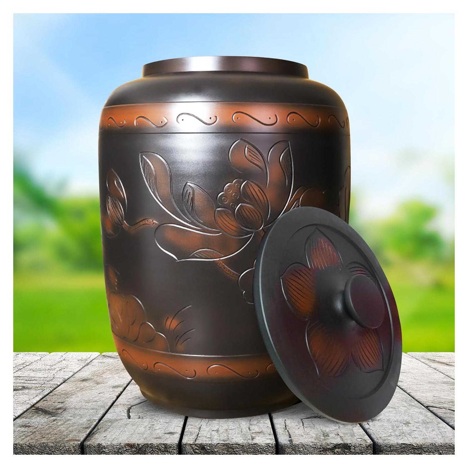 Dispensador de Arroz Cerámica 15 Kg QXYXSM - Organizador Cocina