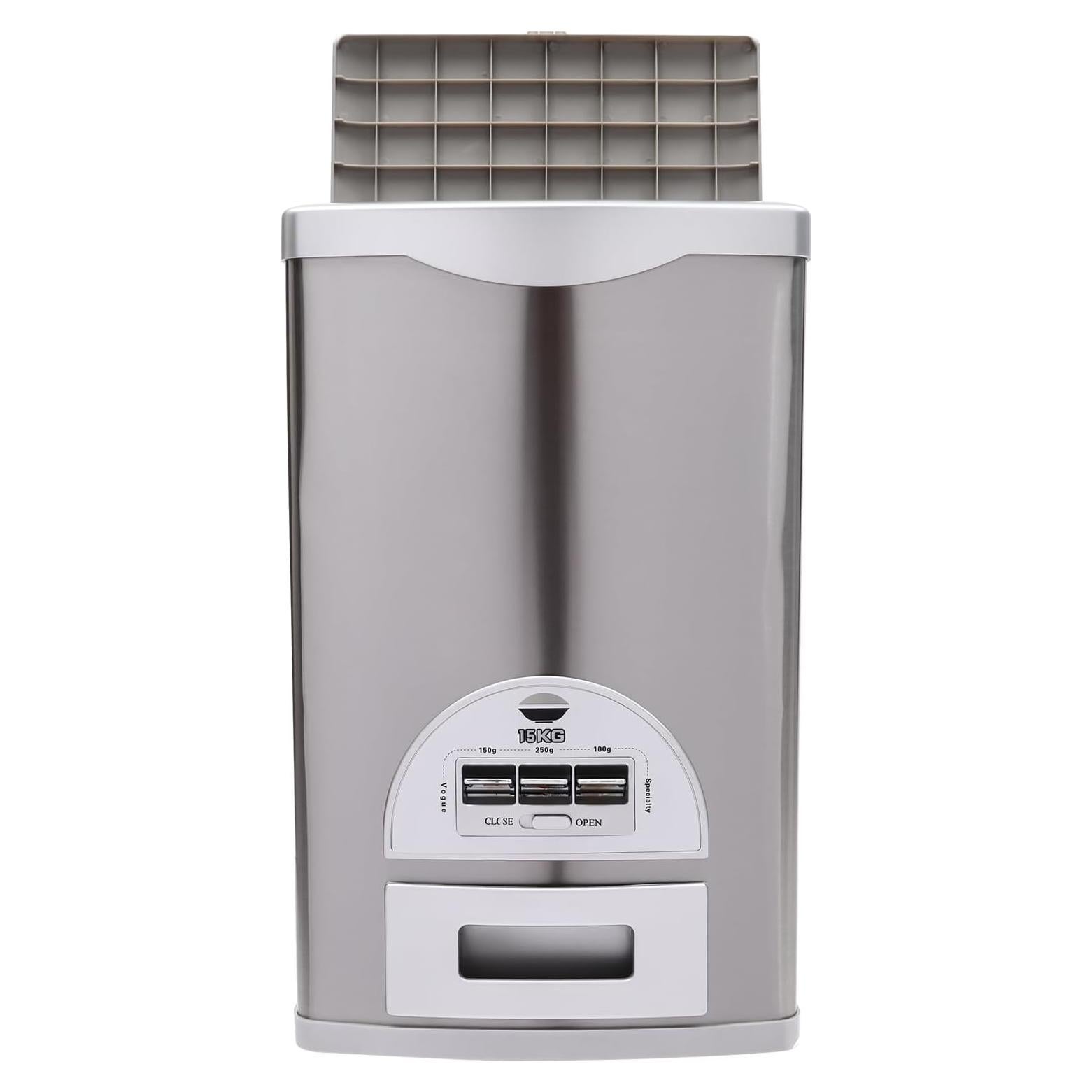 Dispensador de Arroz FALUSHAN 15 kg Acero Inoxidable