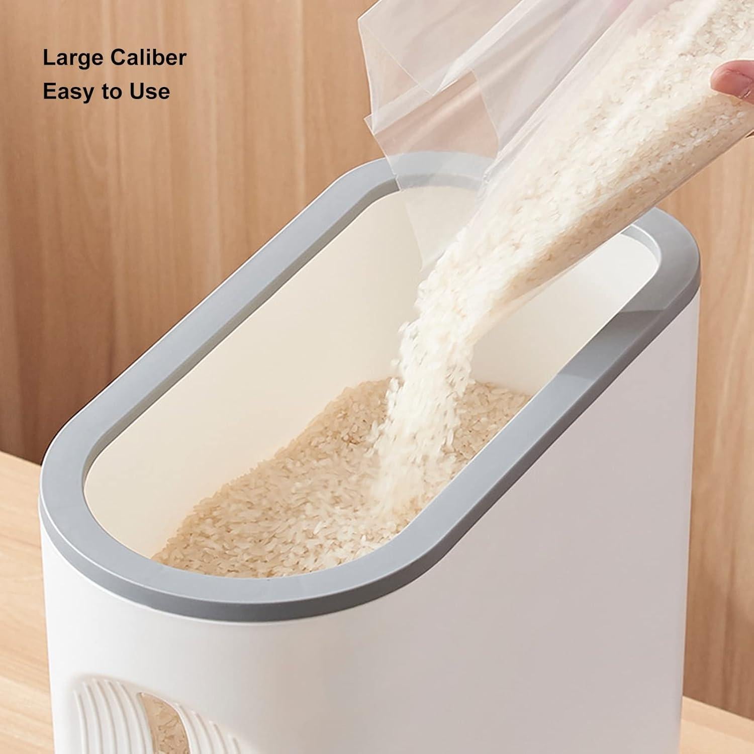Dispensador de Arroz Automático Luqeeg 1.32 kg Hermético