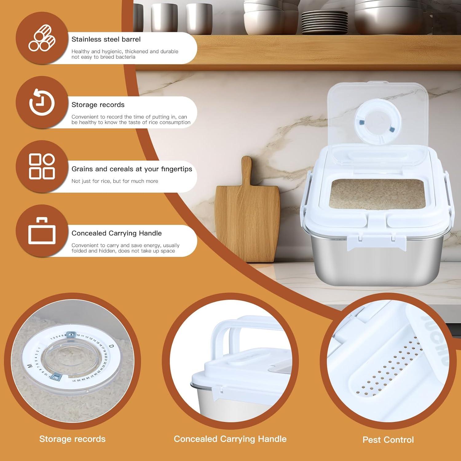 Contenedor de Almacenamiento de Alimentos Hermético 7.5L MEICHUANG