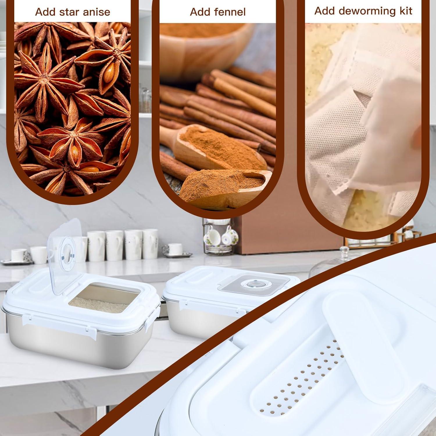 Contenedor de Almacenamiento de Alimentos Hermético 7.5L MEICHUANG