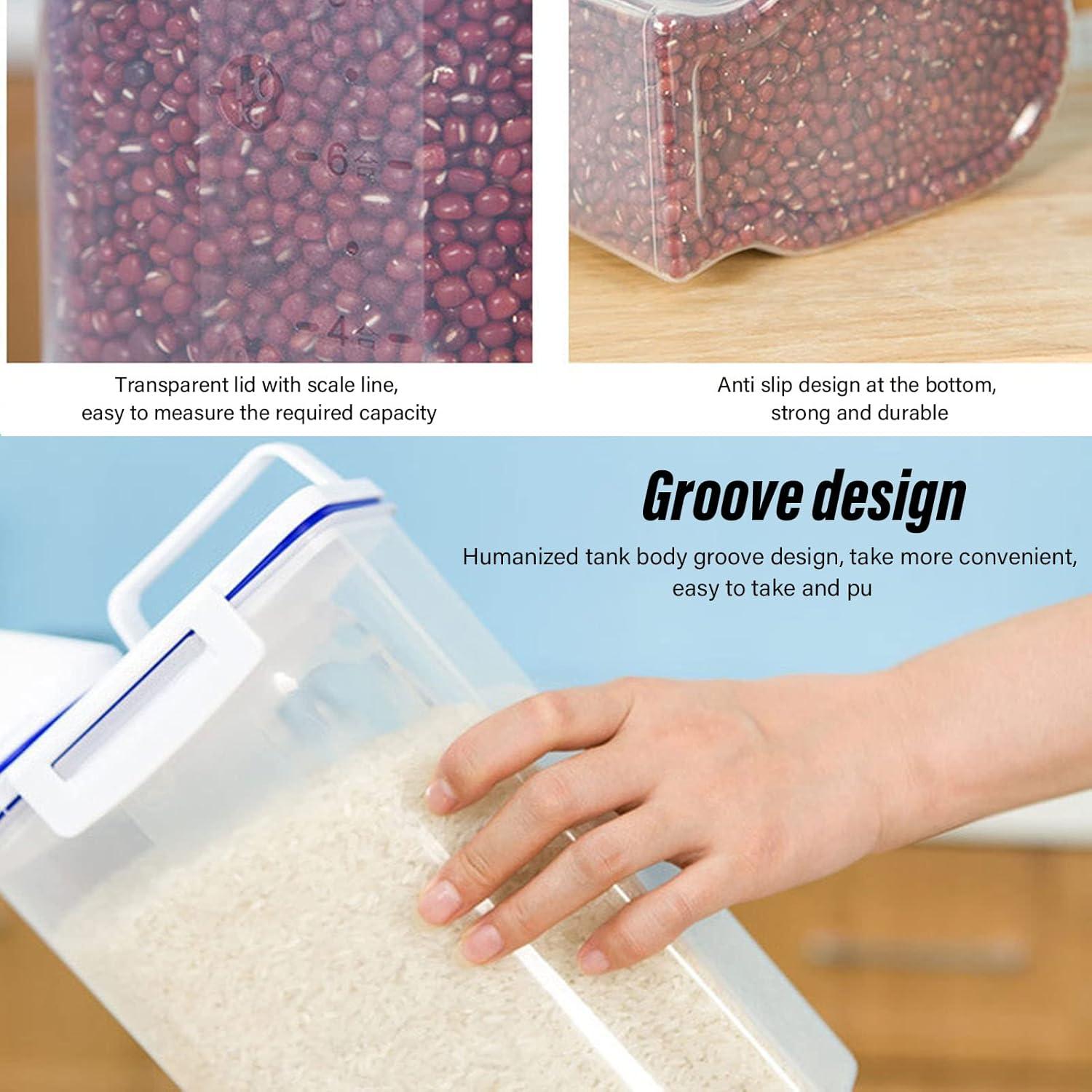 Contenedor de Almacenamiento de Arroz Milltrip 2.5L 2PCS