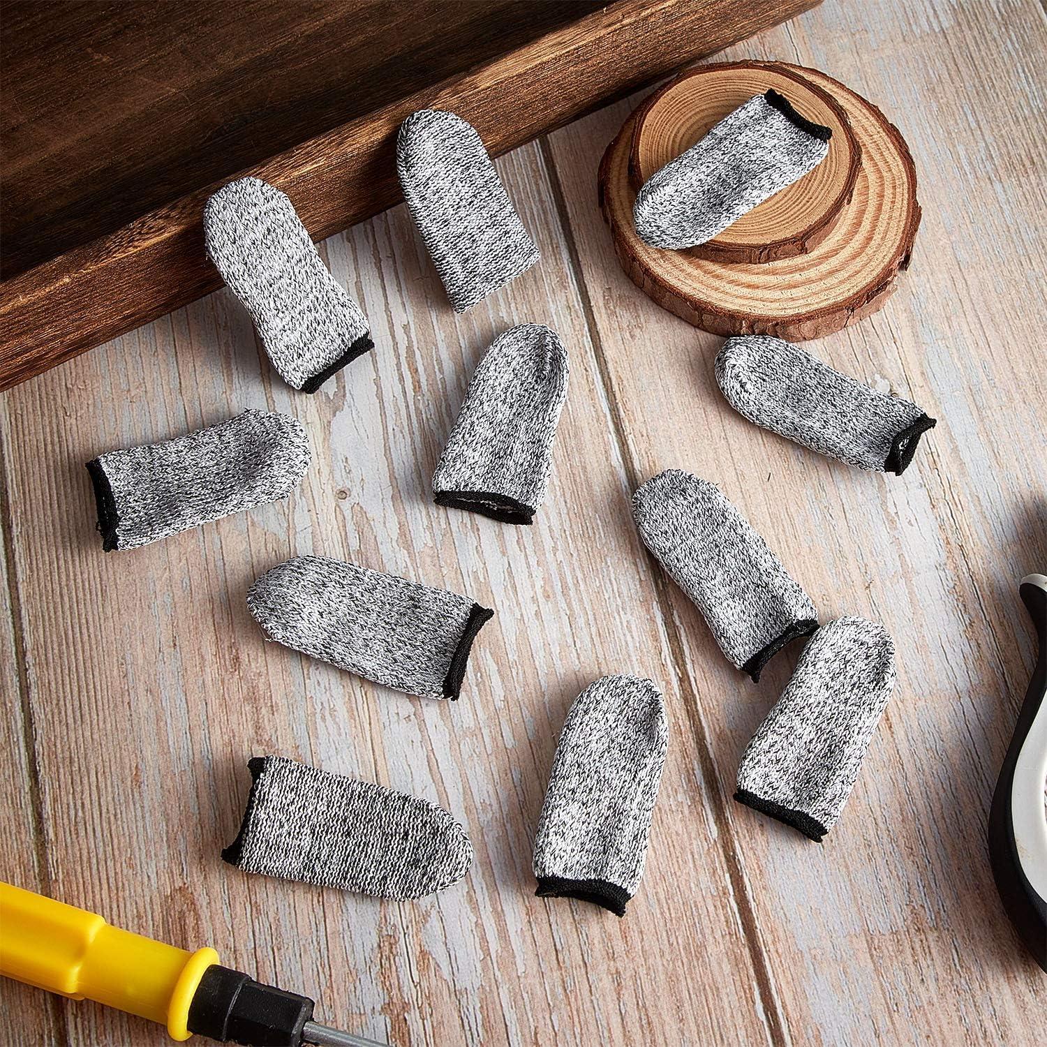 20 Protectores de Dedos Resistentes a Cortes Honoson