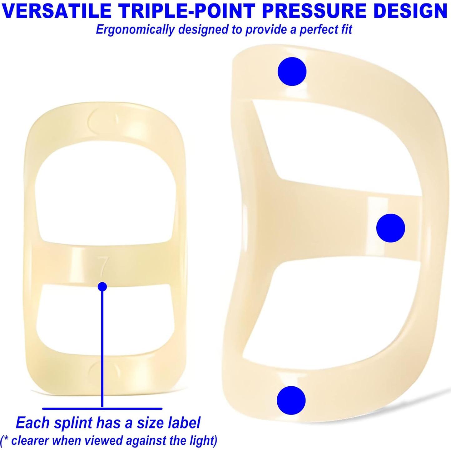 Kit de Férulas y Mangas para Dedos RONJEA - 10 Piezas