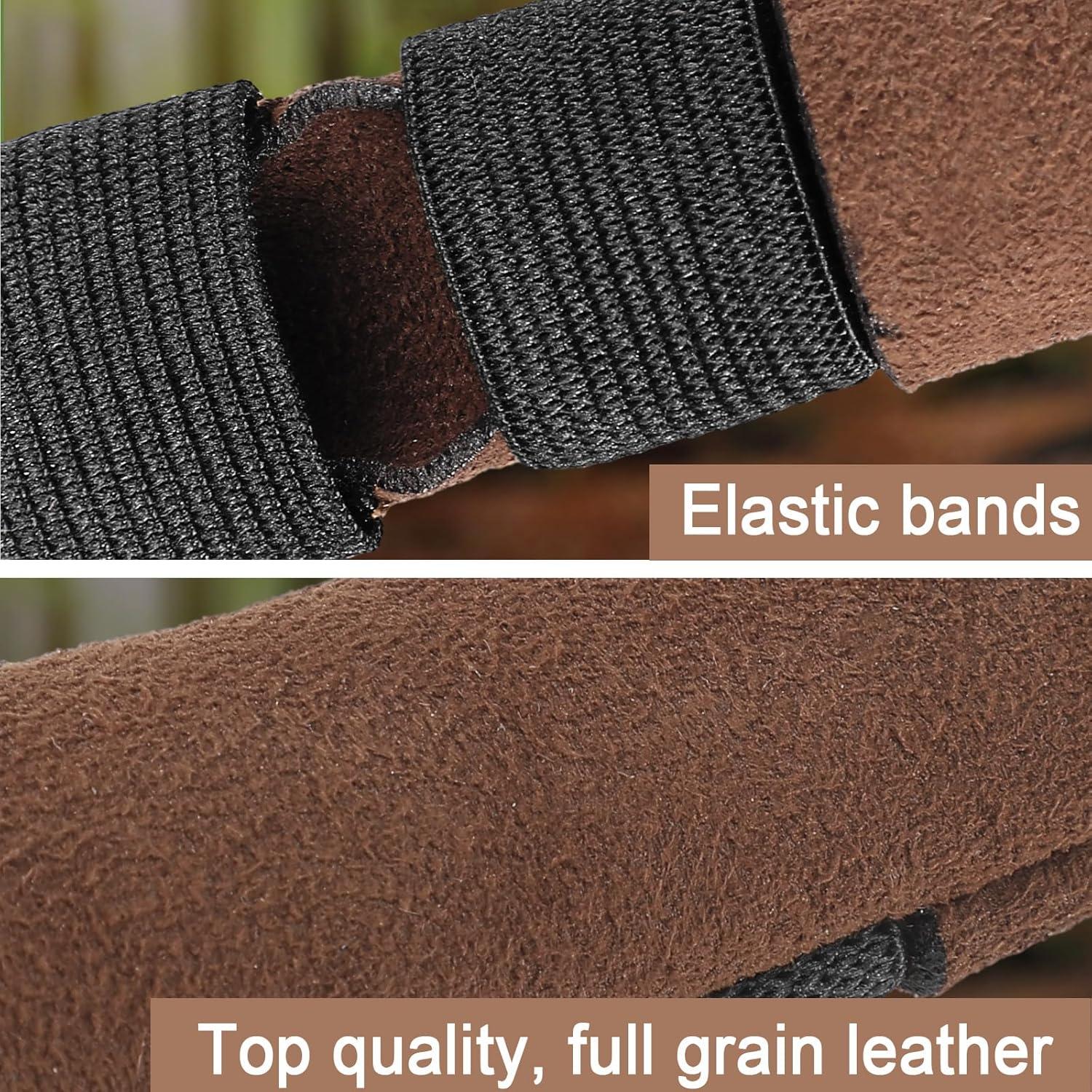 Protectores de Pulgar y Dedo Aliceset - 3 Tamaños de Cuero