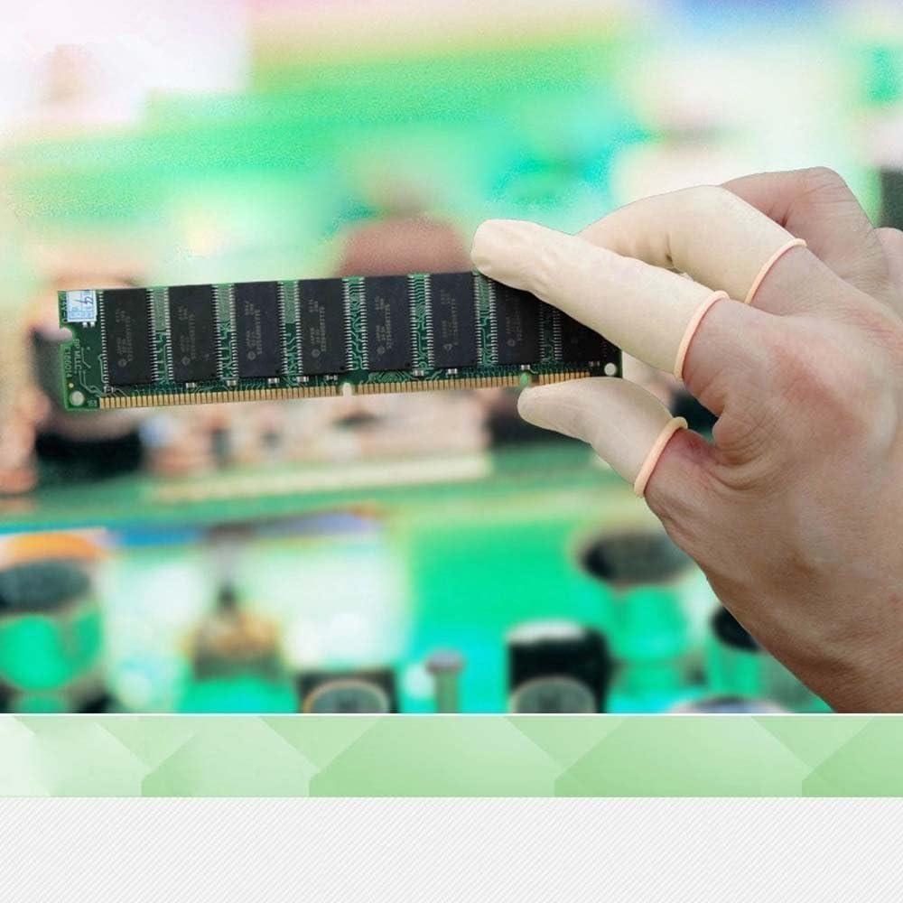 Dedales de Láttex Desechables G2PLUS 205 Pcs Blanco