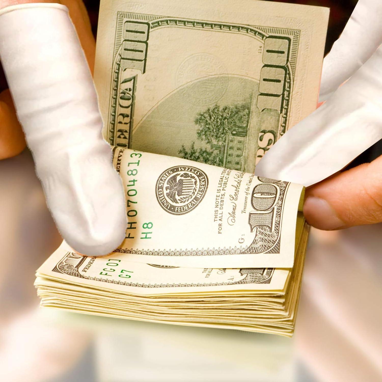 250 Fundas Desechables para Dedos MountainAir - Medianas