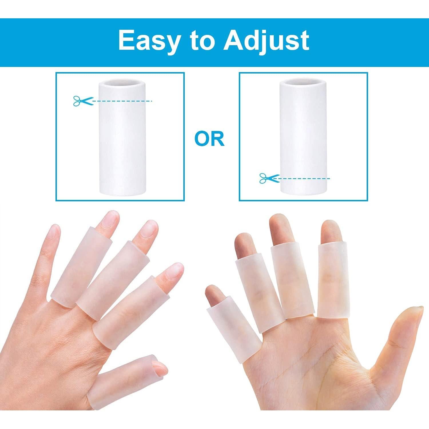 Fundas para Dedos de Silicona Sumifun 8PCS para Artritis