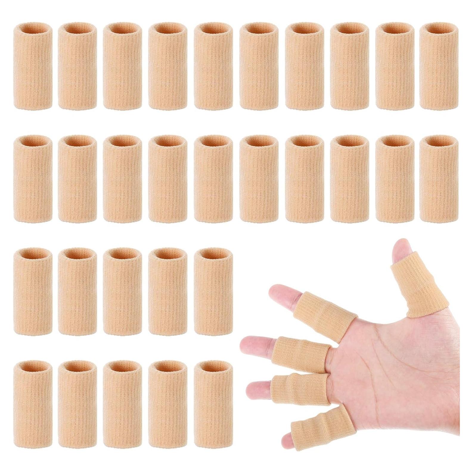 Skylety 30 Fundas para Dedos Transpirables Beige
