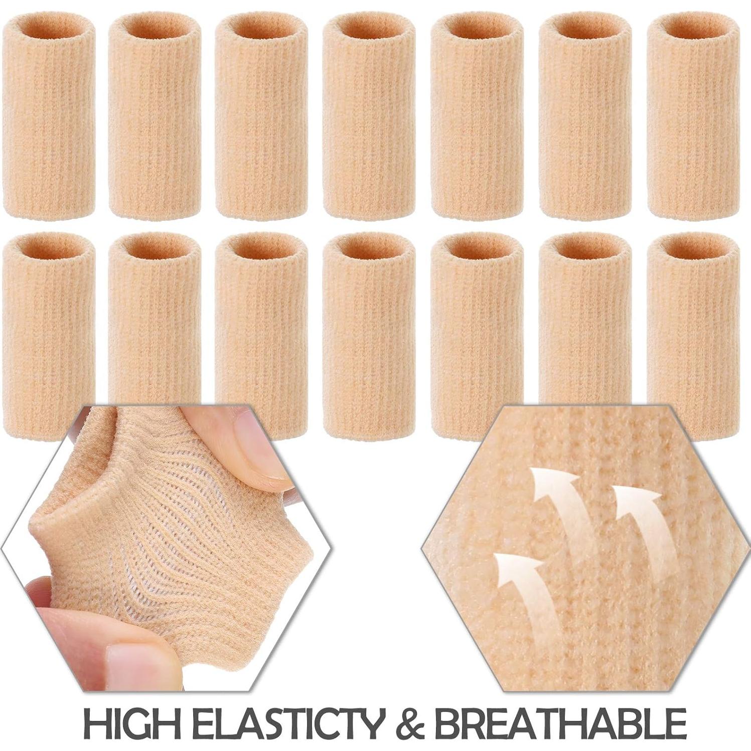 Skylety 30 Fundas para Dedos Transpirables Beige
