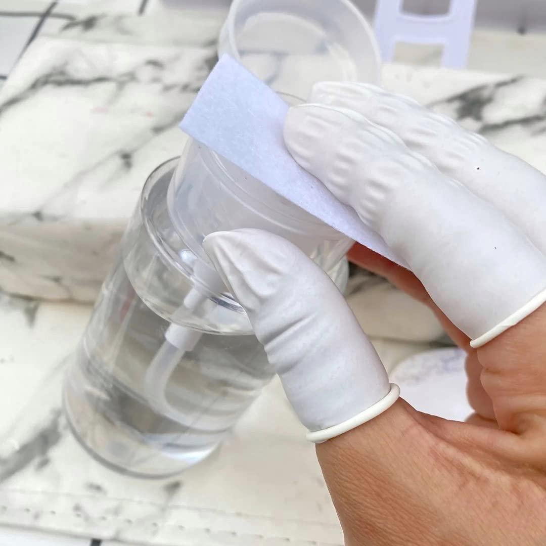 Guantes de Dedo Desechables BTYMS 400 Láttex Pequeños