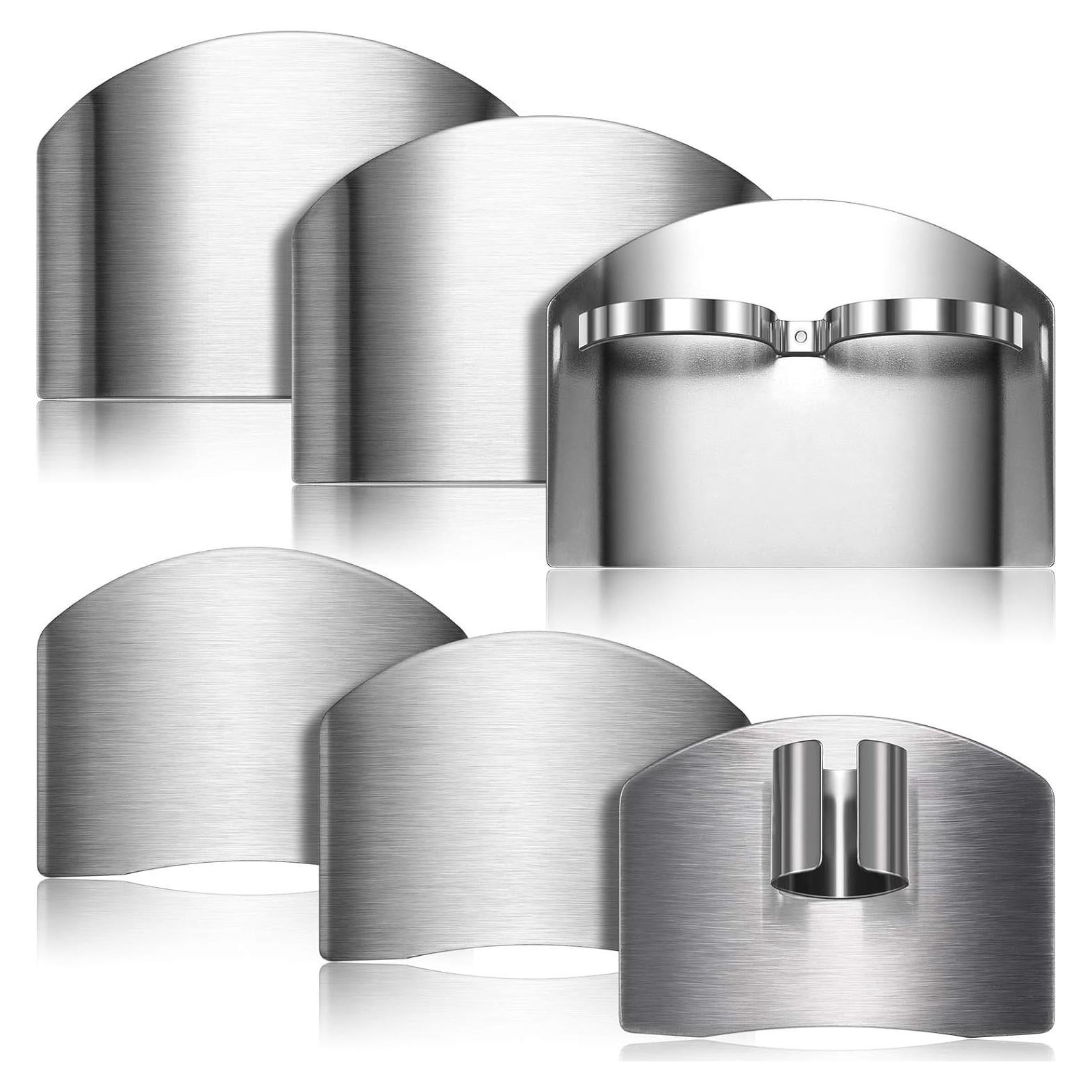 Protectores de Dedos Patelai 6 Piezas Acero Inoxidable