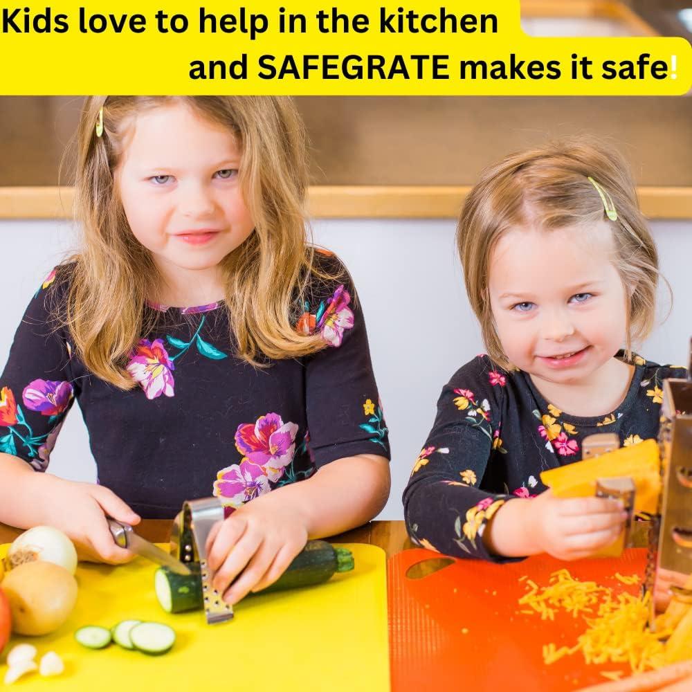 Protector de Dedos Acero Inoxidable SAFEGRATE para Rallar