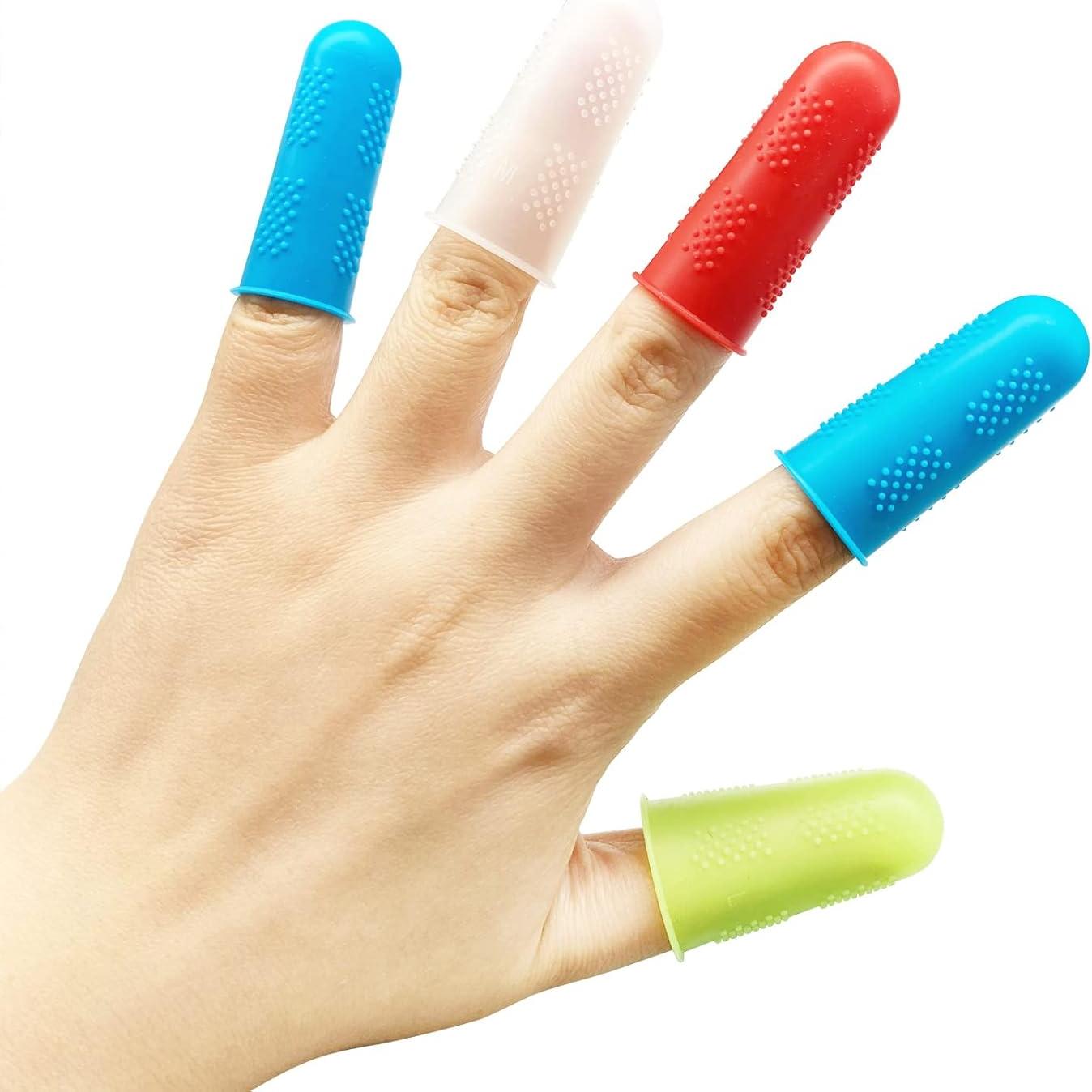 12 Tapas de Silicona Ykimok para Protección de Dedos