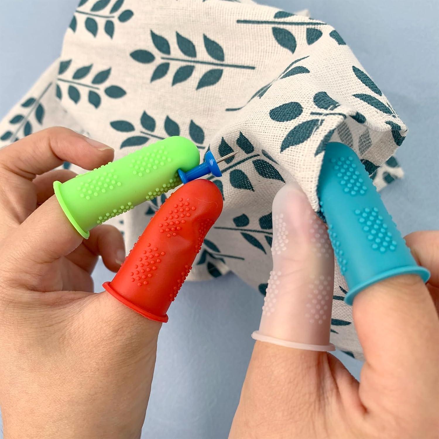 12 Tapas de Silicona Ykimok para Protección de Dedos