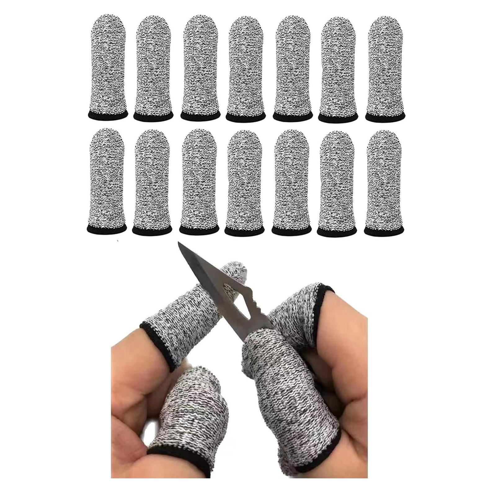 Protector de Dedos Anti-Corte Zfyoung 14 Piezas 8 cm